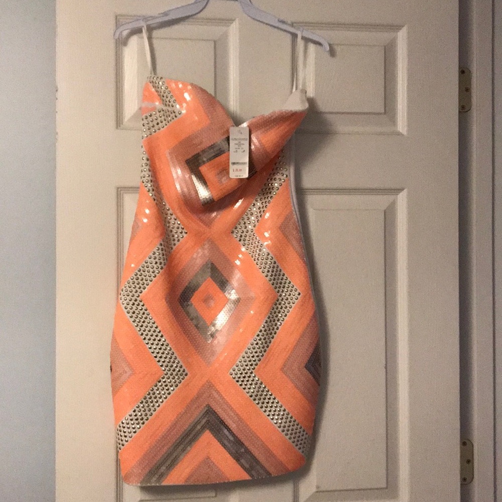 Bebe strapless dress